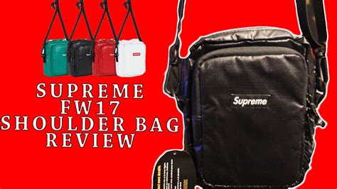 supreme shoulder bag fw17 authentic vs fake|is a supreme bag genuine.